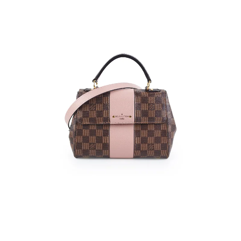 Spacious tan beach handbag-Louis Vuitton Bond Street Damier Ebene Magnolia Bag