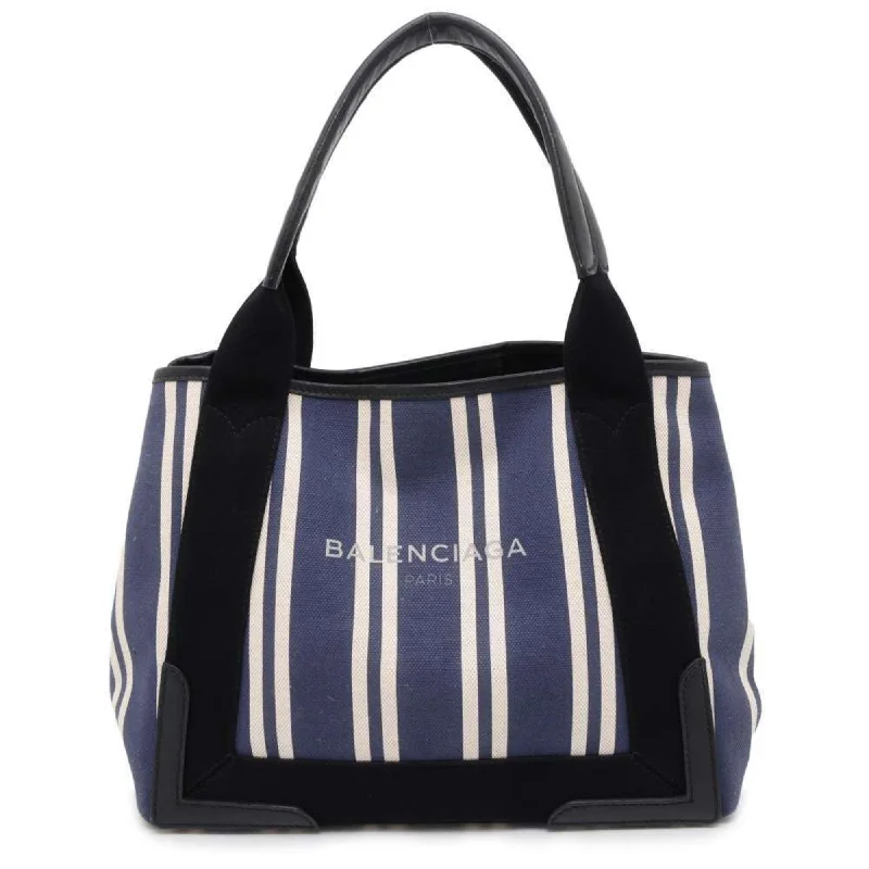 Travel green tote bag-Balenciaga  blue Canvas Tote Bag (Pre-Owned)