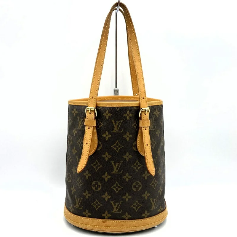 Eco-friendly grey tote bag-Louis Vuitton  Monogram Canvas Shoulder Bag Tote Bag (Pre-Owned)