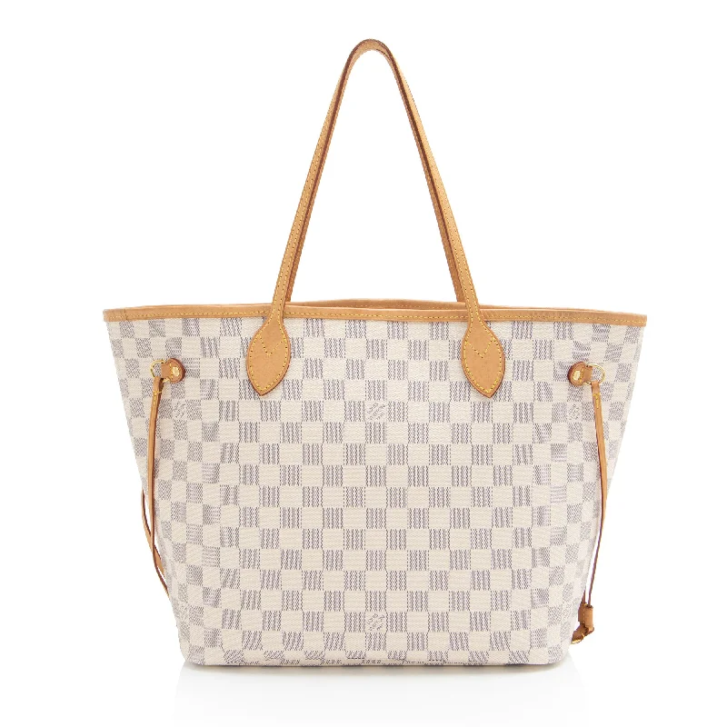 Everyday blue tote bag-Louis Vuitton Damier Azur Neverfull MM Tote