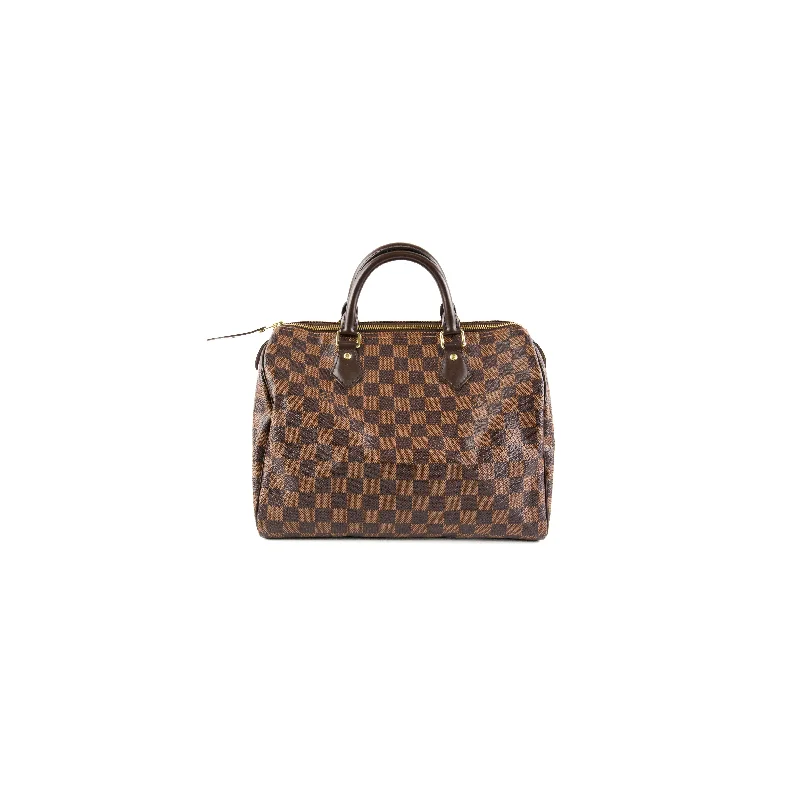 Compact crossbody handbag-Louis Vuitton Speedy 30 Damier Ebene Bag