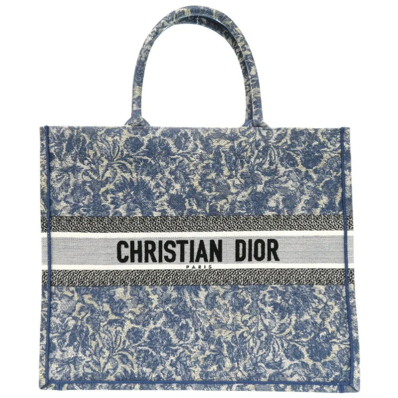 Purple velvet tote bag-Christian Dior  Canvas Tote Bag (Pre-Owned)