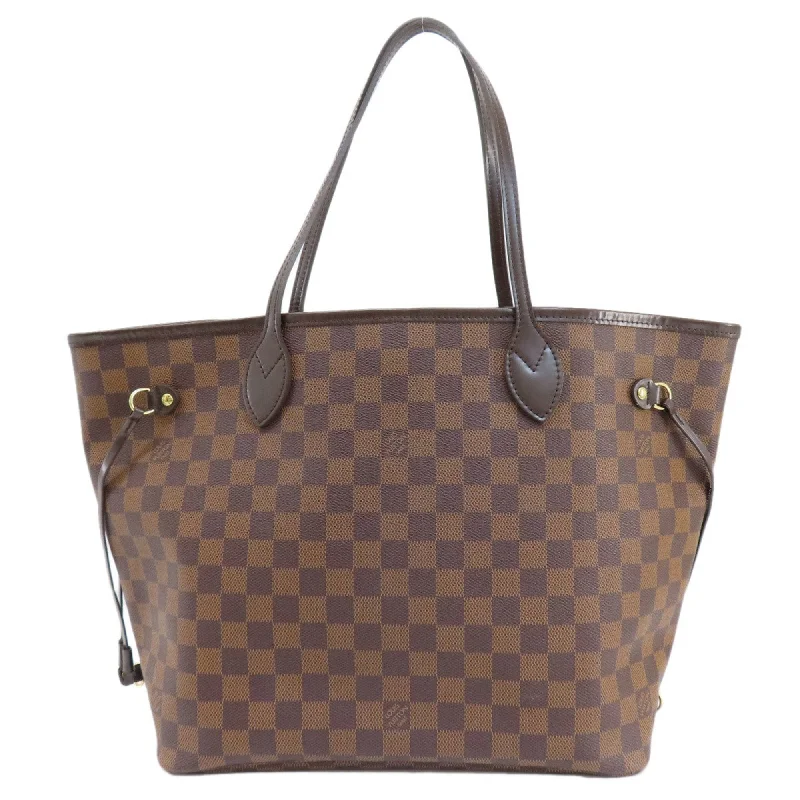 Stylish blue tote bag-Louis Vuitton Damier Canvas Ebene Damier Canvas Tote Bag (Pre-Owned)