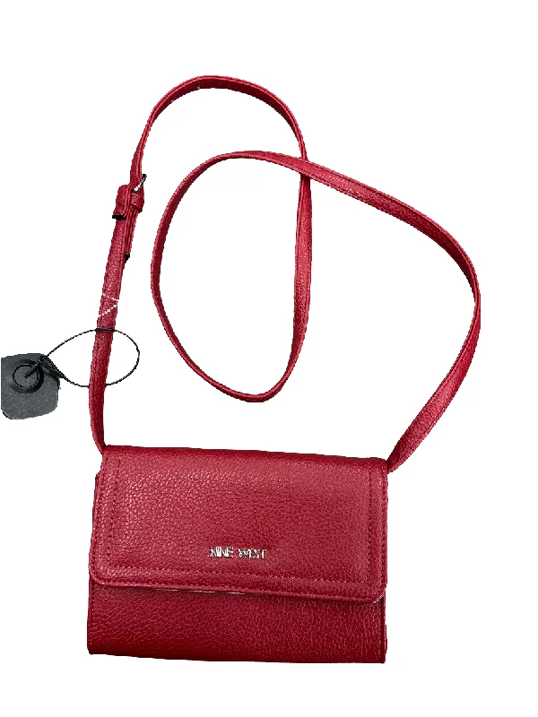 Large topaz travel handbag-Crossbody By Nine West, Size: Small