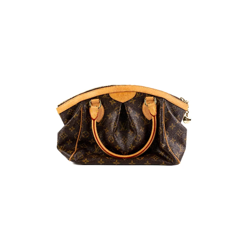 Eco-friendly beige recycled handbag-Louis Vuitton Tivoli PM Monogram Shoulder Bag