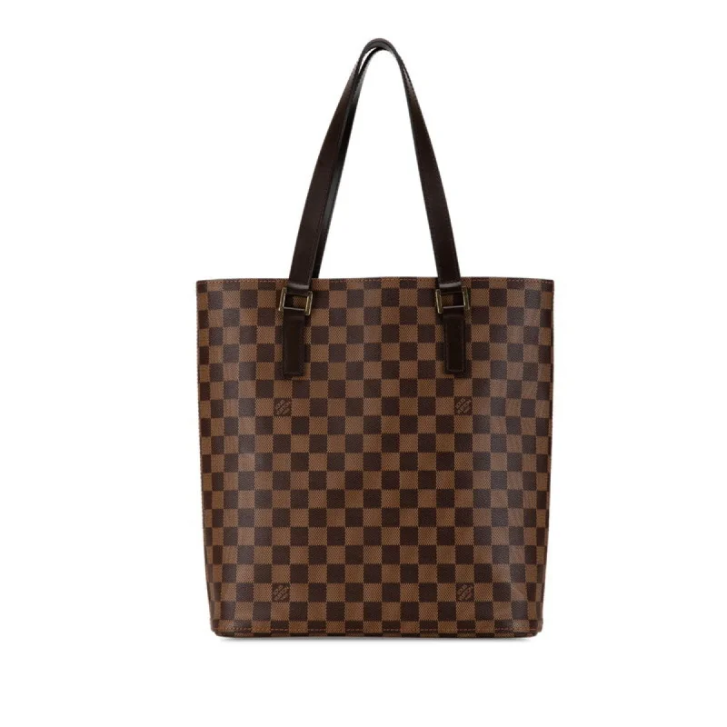 Durable red tote bag-Louis Vuitton Damier  Damier Canvas Pvc Leather Handbag Tote Bag (Pre-Owned)