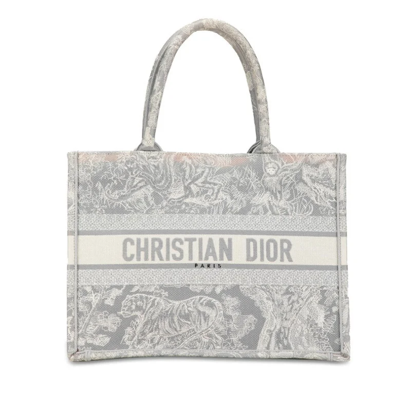 Casual floral tote bag-Christian Dior Trotter  Canvas Handbag Pochette Pouch Tote Bag (Pre-Owned)