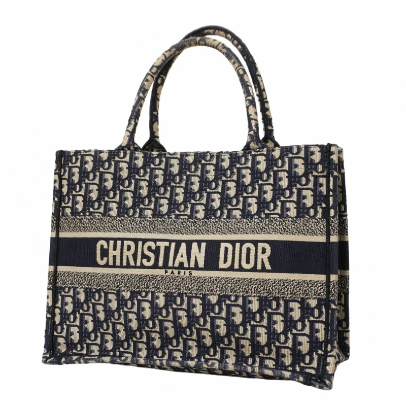 Travel green tote bag-Christian Dior  Canvas Tote Bag (Pre-Owned)