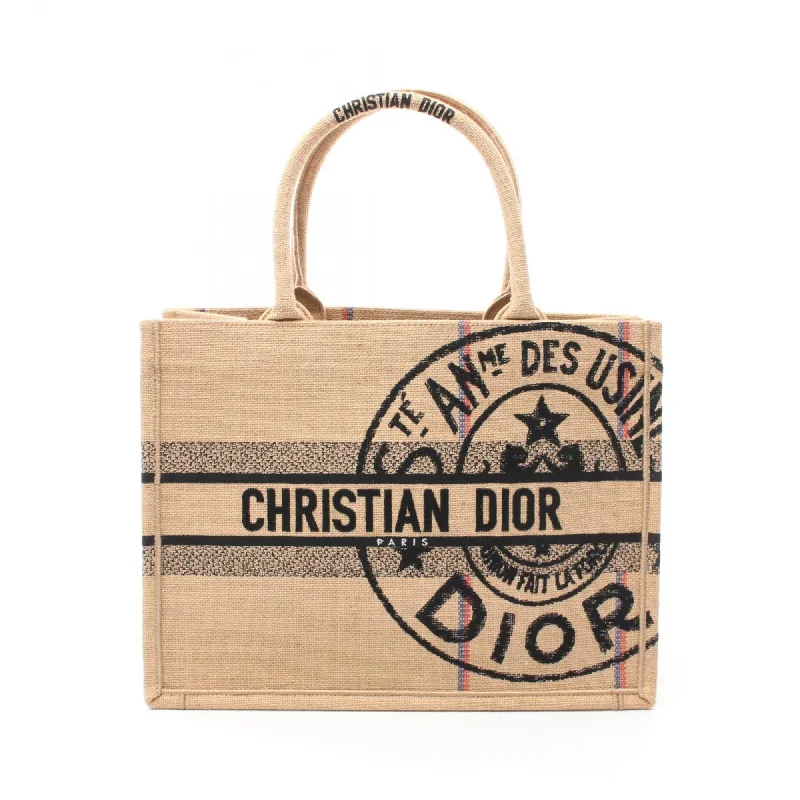 Affordable black tote bag-Christian Dior   Canvas Tote Bag (Pre-Owned)