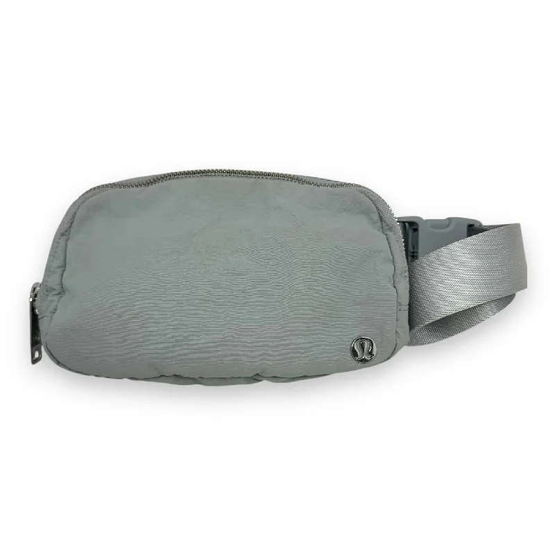 Travel grey anti-theft handbag-Belt Bag By Lululemon, Size: Small