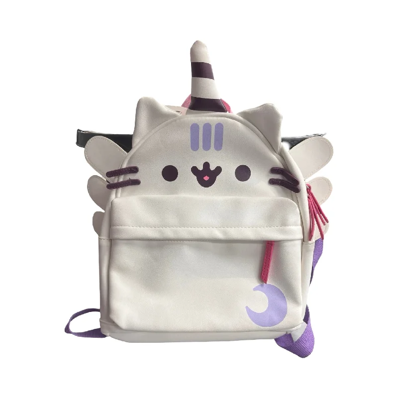 Festive green holiday handbag-Backpack By Pusheen, Size: Medium