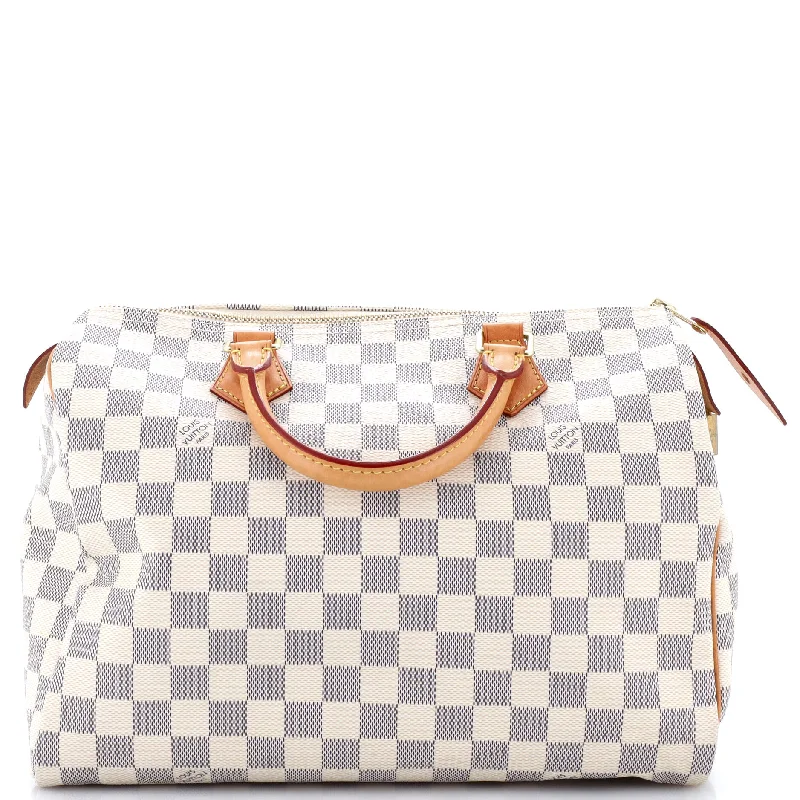 Chic gold crossbody bag-Speedy Handbag Damier 30