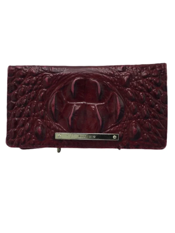 Casual red travel handbag-Wallet Designer By Brahmin