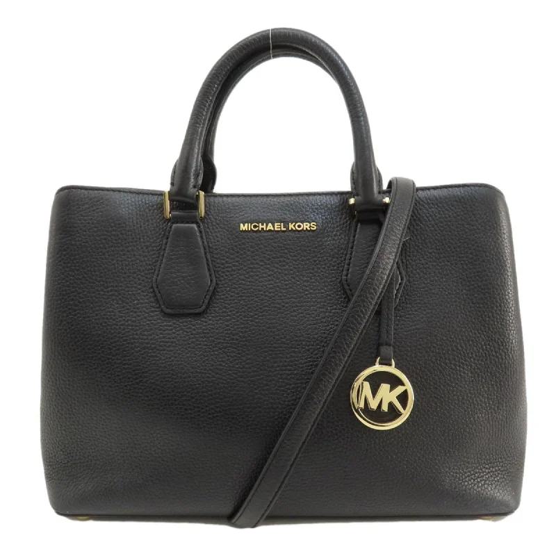 Designer teal tote bag-Michael Kors  Leather Tote Bag (Pre-Owned)