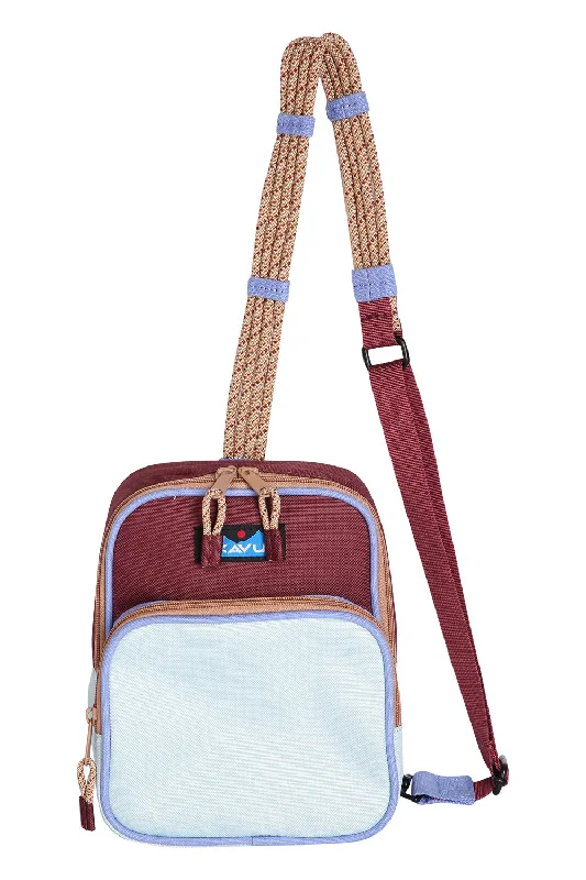 Durable tan crossbody bag-Pescadero Sling