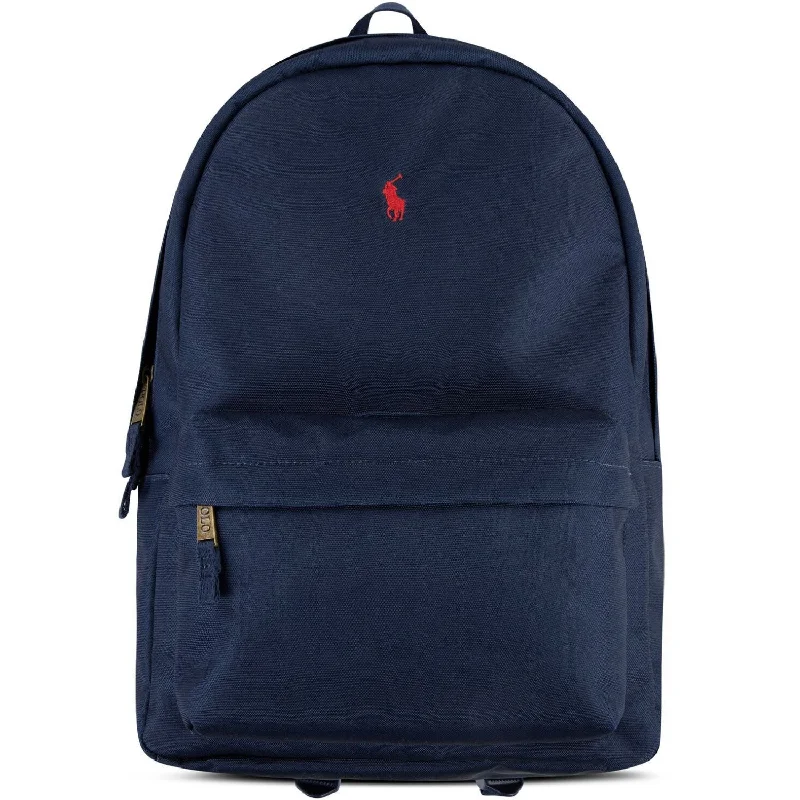 navy backpack for relaxed travel -Polo Ralph Lauren Newport Navy Polo Kids Color Backpack