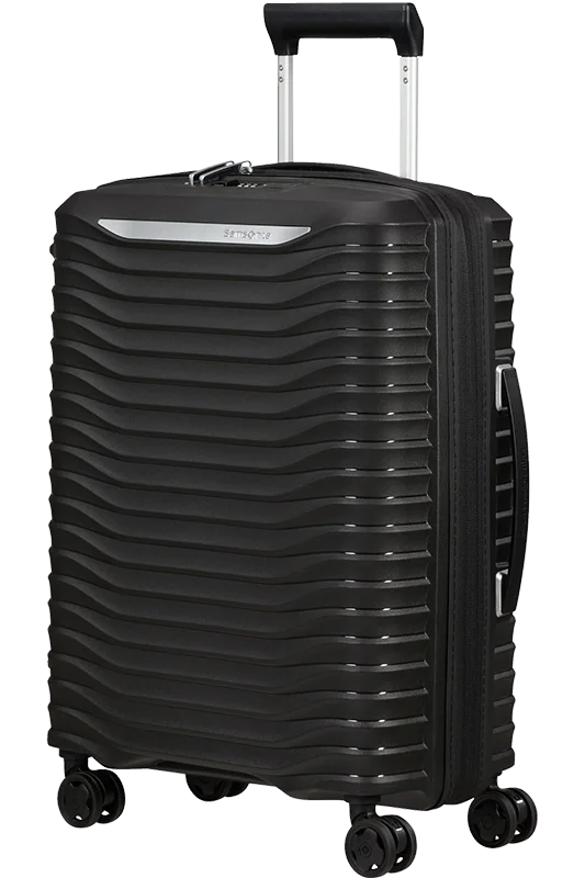 impact-resistant suitcase for safety -Samsonite Upscape Spinner 55 Cabin Suitcase with expansion