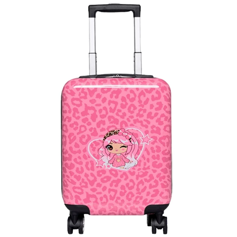 jumbo suitcase for worldwide travel -Beckmann Children's Suitcase Furry