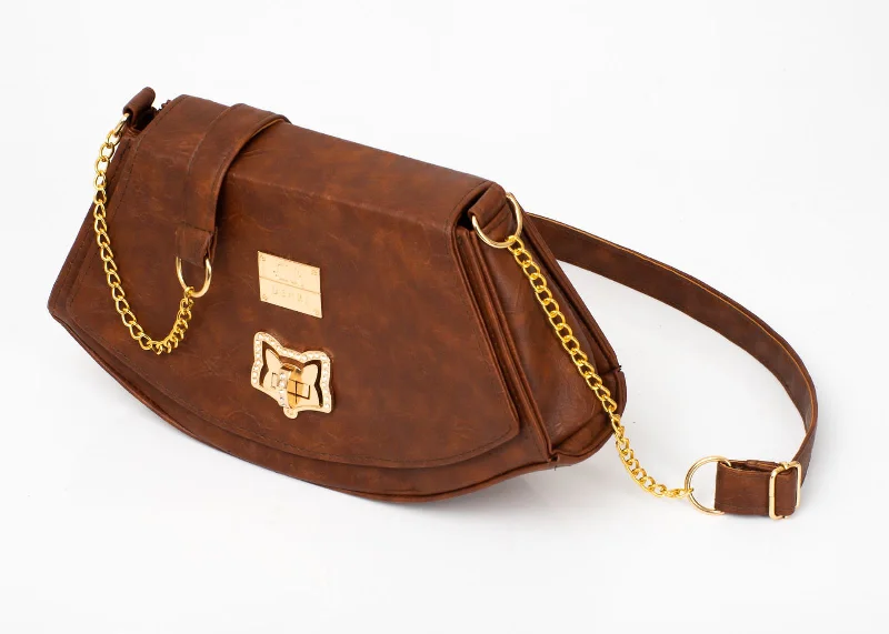 Festive tan crossbody bag-Kate Sling bag