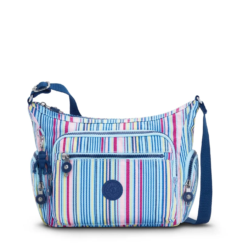 Modern white crossbody bag-Kipling Gabbie Printed Crossbody Bag