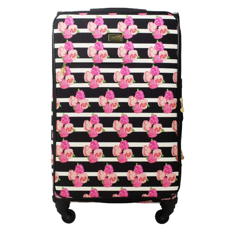 hipster suitcase for cool journeys -Macbeth Collection Women's Petunia 29 inch Spinner Luggage, Magenta