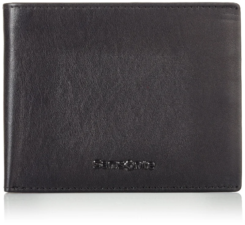 Soft tan purses & wallets-Samsonite Success SLG Billfold Coin Pouch, 12 cm, Black 75189/1041