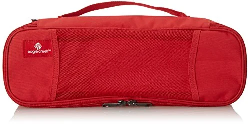 long-haul suitcase for extended trips -Eagle Creek Travel Gear Luggage Pack-it Tube Cube, Red Fire