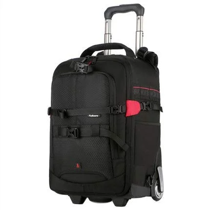 fast suitcase for quick getaways -Convenient Photography Rolling Luggage Digital Shoulder Suitcase with Wheels Men Camera Cabin Trolley Travel Bags (Color : Small)