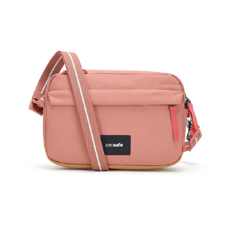 Small grey crossbody bag-PACSAFE Pacsafe Go Crossbody - Rose