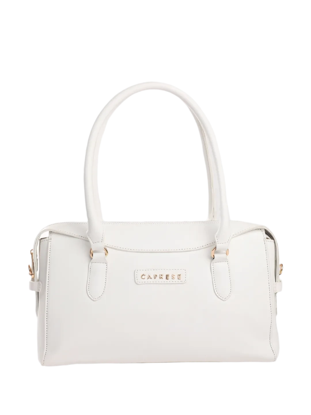 Minimalist green crossbody bag-Caprese Vienna Satchel Small Solid Women'S Handbag White