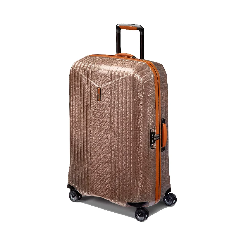 coral suitcase for fun kids -Hartmann 7R X-Large 32" Spinner Suitcase, Hardsided Rolling Luggage in Rose Gold