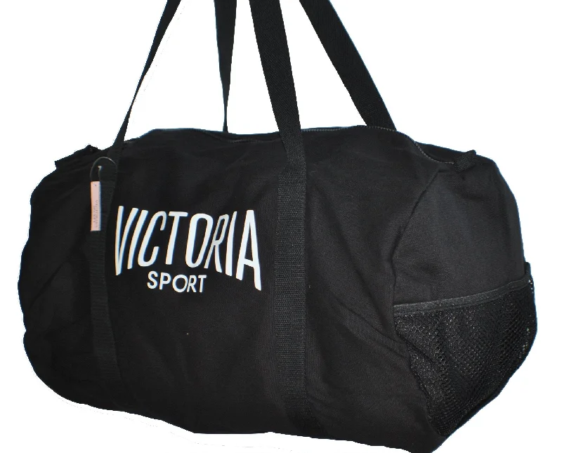 glamorous suitcase for stylish women -Victoria's Secret Sport Duffle Travel Bag Blac