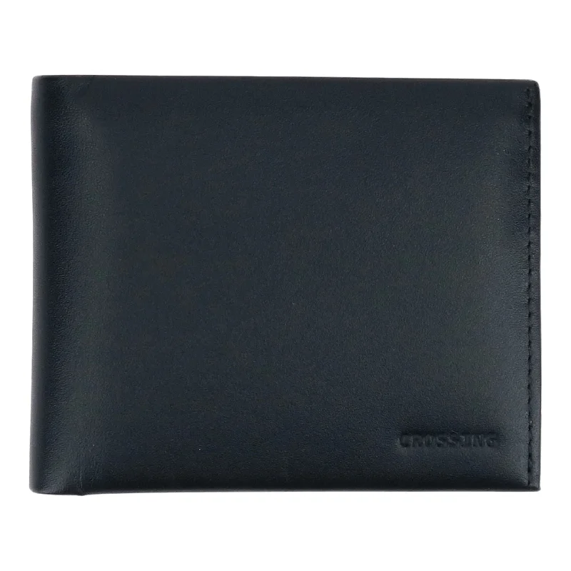 Chic gold purses & wallets-Crossing Sydney Bi-Fold Leather Wallet [12 Card Slots] Rfid