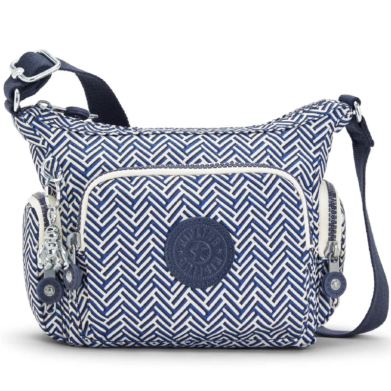 Travel black crossbody bag-Kipling Gabbie Mini Printed Crossbody Bag