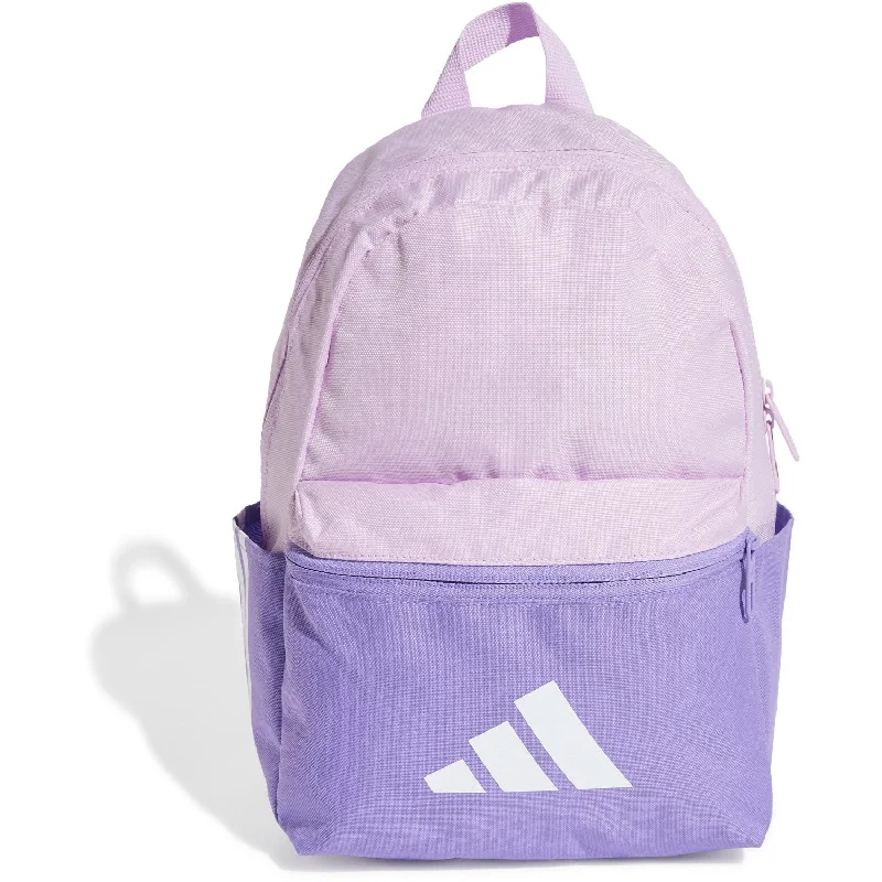 mini backpack for kids’ trips -adidas Originals Bliss Lilac/Violet Fusion Lk Backpack 3Bar