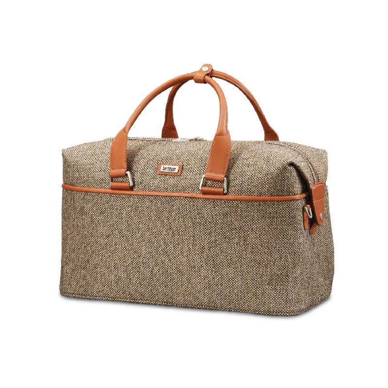 affordable duffel bags for low-cost trips -Hartmann 105167-4652 Duffel Bag, Natural Tweed, One Size