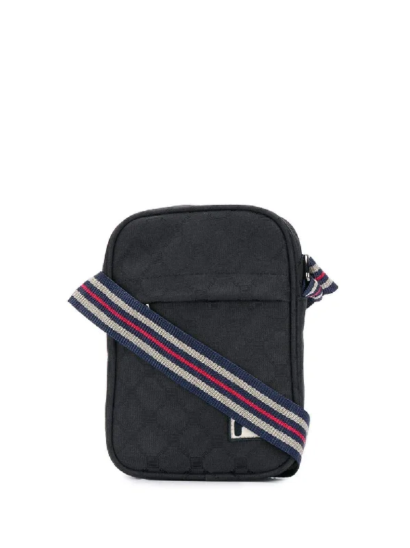 tiny duffel bags for tight trips -Luxury Fashion | Fila Mens 685085002 Black Messenger Bag | Fall Winter 19