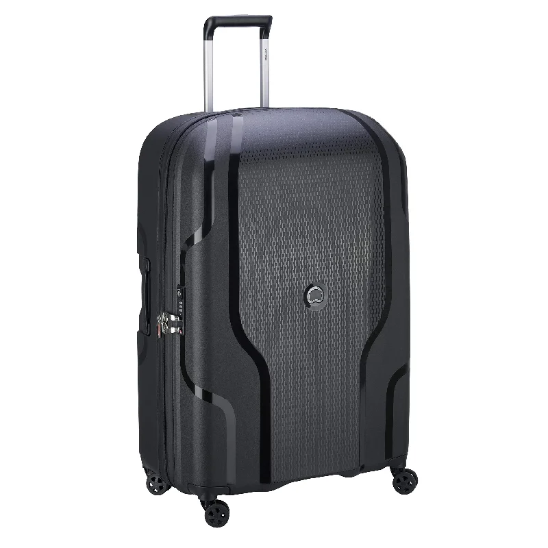 carry-on suitcase for daily use -Delsey Suitcase, Black (Black)