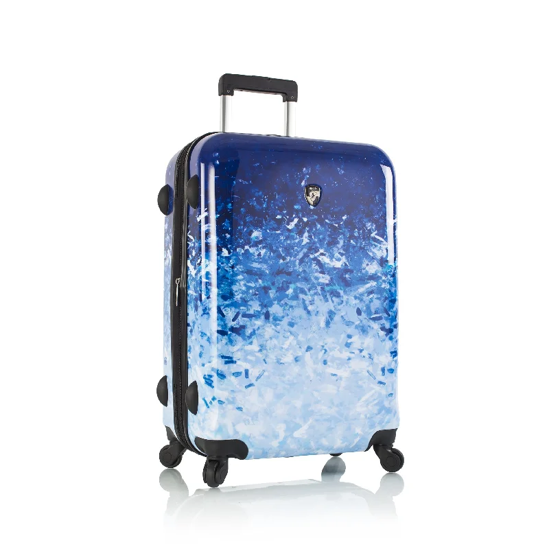 speedy suitcase for fast travel -Heys Ombre Blue Skies Fashion Spinner 26" Spinner Luggage