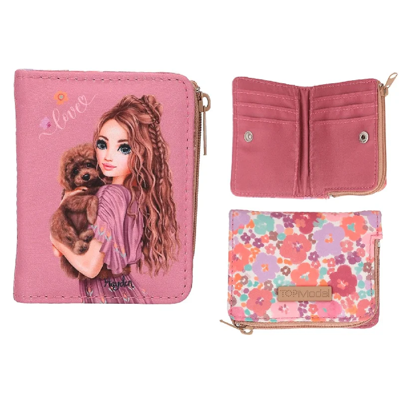 Luxury black purses & wallets-TOPModel Wallet FLORAL