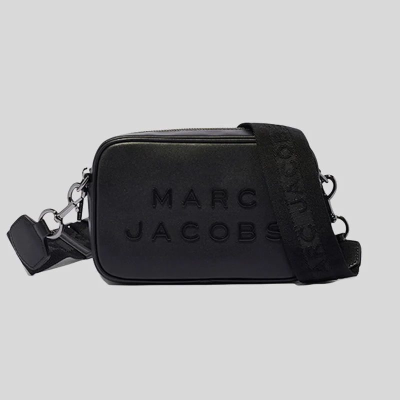 Large capacity crossbody bag-Marc Jacobs DTM The Flash Leather Crossbody Bag Black RS-H107L01SP22