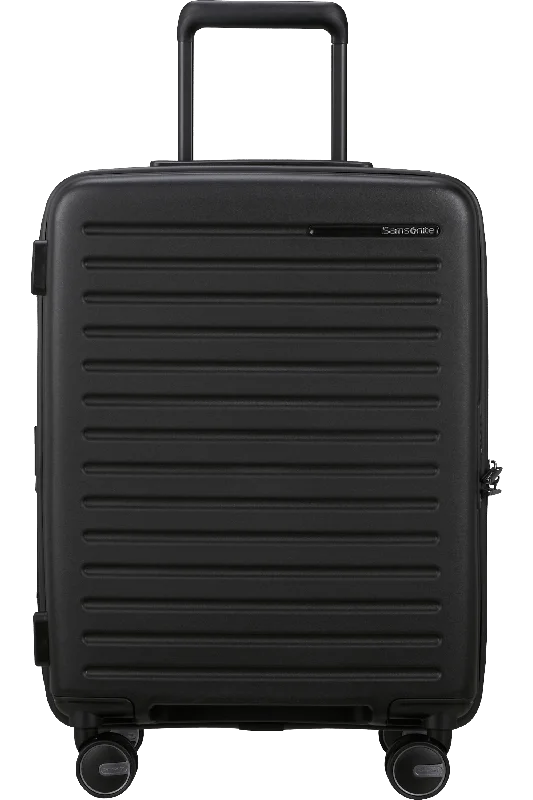 locked suitcase for safe journeys -Samsonite Upscape Spinner 55 Cabin Suitcase with expansion