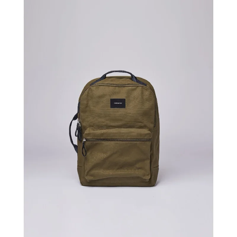 canvas backpack for classic trips -Sandqvist August Backpack