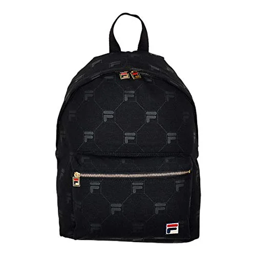 leather duffel bags for luxe trips -Fila Victor Back Pack Black la913353-001 (Size OS)