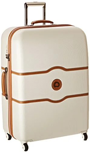 small suitcase for tight storage -Delsey Luggage Chatelet 28 Inch Spinner Trolley, Champagne, One Size