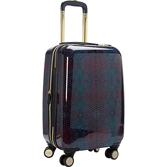 aged suitcase for classic style -Aimee Kestenberg Women'S Ivy 28" Abs With Pc 8-Wheel Upright, Python