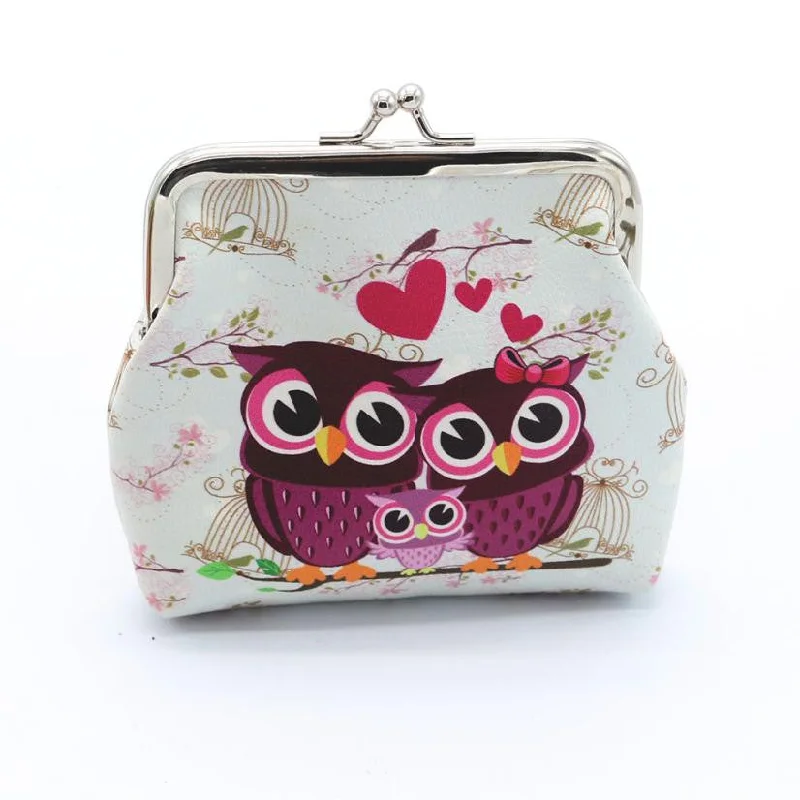 Luxury black purses & wallets-Xiniu Women Coin Purses Lady Retro Vintage Owl Small Wallet Hasp Purse Women  Small Clutch Bag #Xtj