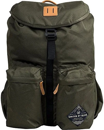 ultralight backpack for kids -United By Blue 30L Base Backpack Olive One Size