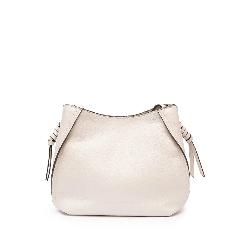 Elegant white crossbody bag-Ottilie Leather Crossbody Bag