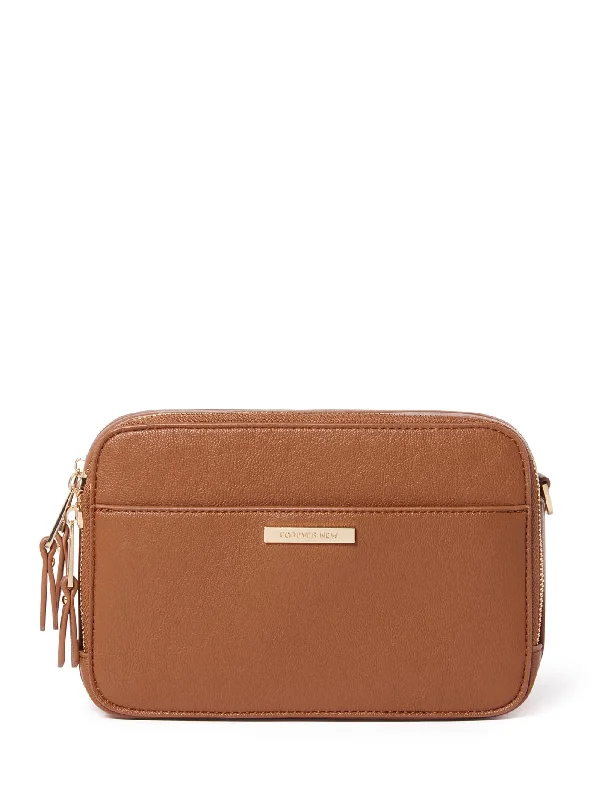 Compact black crossbody bag-Hazel Classic Crossbody Bag